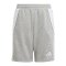 adidas Tiro 24 Short Kids Grau Weiss - grau