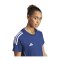adidas Tiro 24 T-Shirt Damen Blau Weiss - blau