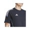 adidas Tiro 24 T-Shirt Schwarz Weiss Tall Größe - schwarz