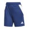 adidas Tiro 24 Training Short Damen Blau Weiss - blau