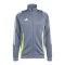 adidas Tiro 24 Trainingsjacke Grau Gelb - grau