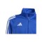 adidas Tiro 24 Trainingsjacke Kids Blau Weiss - blau