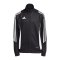 adidas Tiro 24 Trainingsjacke Kids Schwarz Weiss - schwarz