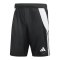 adidas Tiro 24 Trainingsshort Schwarz Weiss - schwarz