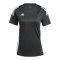 adidas Tiro 24 Trikot Damen Schwarz Weiss - schwarz