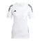 adidas Tiro 24 Trikot Damen Weiss Schwarz - weiss