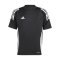 adidas Tiro 24 Trikot Kids Schwarz Weiss - schwarz