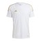 adidas Tiro 24 Trikot Weiss Gold - weiss