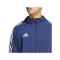 adidas Tiro 24 Windbreaker Blau Weiss - blau