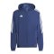 adidas Tiro 24 Windbreaker Blau Weiss - blau