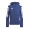 adidas Tiro 24 Windbreaker Damen Blau Weiss - blau