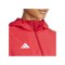 adidas Tiro 24 Windbreaker Damen Rot Weiss - rot