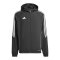 adidas Tiro 24 Windbreaker Schwarz Weiss - schwarz