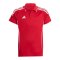 adidas Tiro 25 Competition Polo Kids Rot - rot
