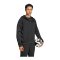 adidas Tiro 25 Travel Kapuzenjacke Schwarz - schwarz