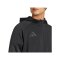 adidas Tiro 25 Travel Kapuzenjacke Schwarz - schwarz