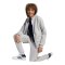 adidas Tiro 25 Travel Kapuzenjacke Kids Grau - grau