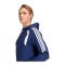 adidas Tiro 26 League Kapuzenjacke Dunkelblau - 
