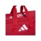 adidas Tiro League Duffel Bag Gr. L Rot Schwarz - rot