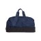 adidas Tiro League Duffel Bag Gr. S Blau Weiss - dunkelblau