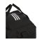 adidas Tiro League Duffel Bag Gr. S Schwarz Weiss - schwarz