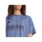 adidas Tiro T-Shirt Blau - blau