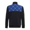 adidas Tiro Trainingsjacke Kids Schwarz Blau - schwarz