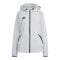 adidas Tiro Travel Windjacke Damen Weiß - weiss