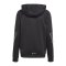 adidas Sportswear Train Icons 3S Hoody Kids Schwarz - schwarz