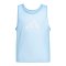 adidas Training BIB Kennzeichnungshemd Kids Blau - blau