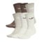 adidas Originals Trefoil Cushion Socken 6er Pack Braun - braun