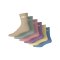 adidas Originals Trefoil Crew 6er Pack Socken Blau - blau