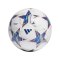 adidas UCL Pro Spielball Weiss Silber Blau - weiss