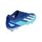 adidas X Crazyfast.3 FG Marinerush Blau Weiss Orange - blau
