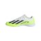 adidas X Crazyfast.3 IN Halle Crazyrush Kids Weiss Schwarz Gelb - weiss