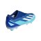 adidas X Crazyfast.3 LL FG Marinerush Blau Weiss Orange - blau