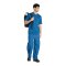 adidas Z.N.E Hose Blau - blau