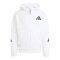 adidas Z.N.E. Kapuzenjacke Weiss - weiss
