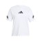 adidas T-Shirt Damen Weiß - weiss
