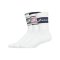 Asics Logo Crew 3er Pack Socken Blau - blau