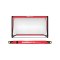Bazookagoal Teleskoptor | 150x90 Rot Weiss - rot