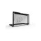 BAZOOKA GOAL VW Tor 150x90 cm White Custom Logo - schwarz