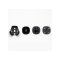 A-Champs AC010 3 in 1 Befestigungsset Schwarz - schwarz