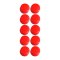 Cawila PRO Rundmagnet 10er Set 10mm Rot - rot