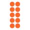 Cawila PRO Rundmagnet 10er Set 20mm Orange - orange