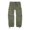 Brandit Pure Vintage Hose Grün - gruen