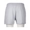Bucketz 2in1 New School Short Blau - weiss