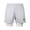 Bucketz 2in1 New School Short Blau - weiss