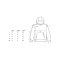 Bucketz b Hoody Schwarz - schwarz