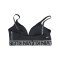 Calvin Klein Low Support Sport-BH Weiss F001 - schwarz